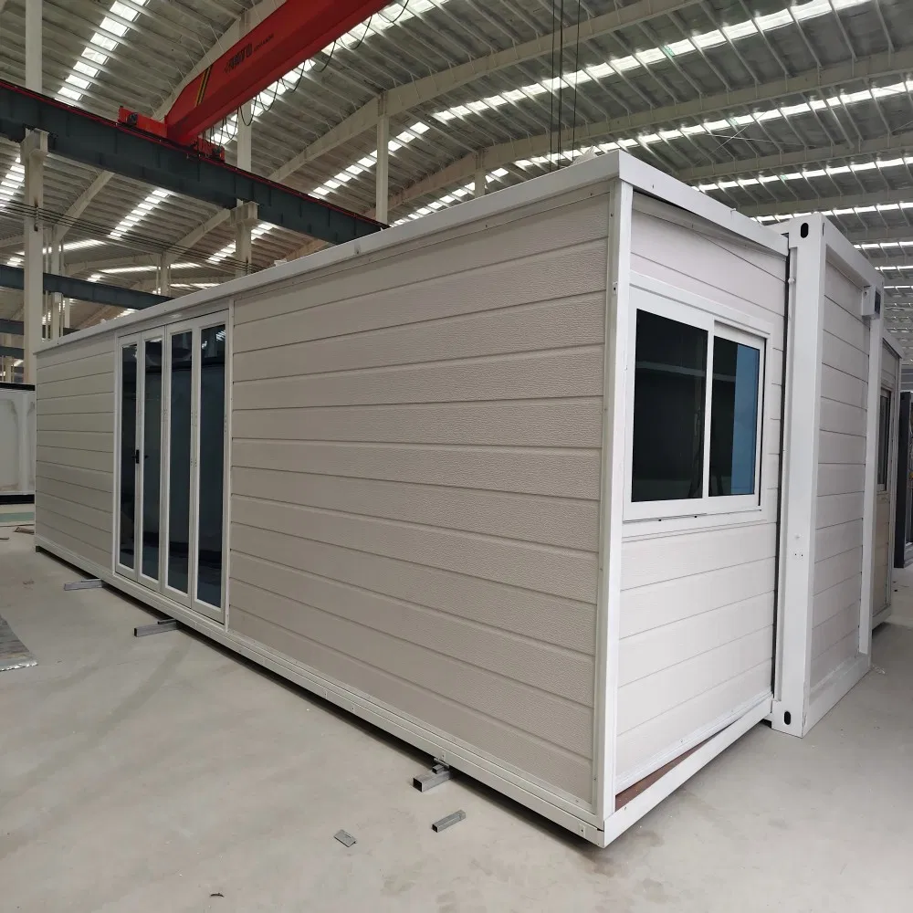 10FT, 20FT, 30FT 40FT Movable Modular Cabin Portable Movable Expandable Home Folding Prefab Container House Made of Sandwich Panel for Australia