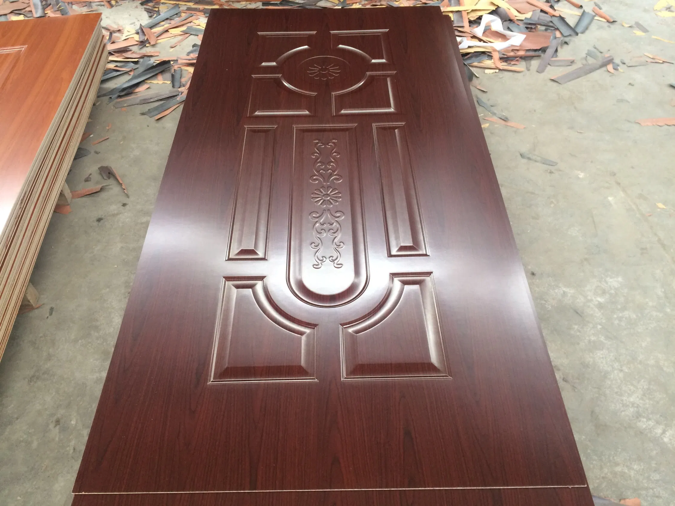 Wood Veneer White Primer Melamine Door Skin