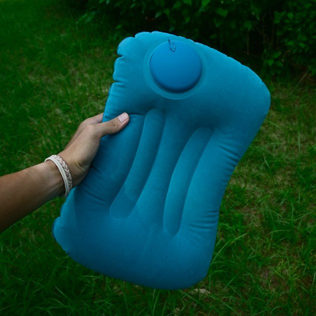 Outdoor Foldable Inflatable Portable Sleeping Pillow Travel Pillow