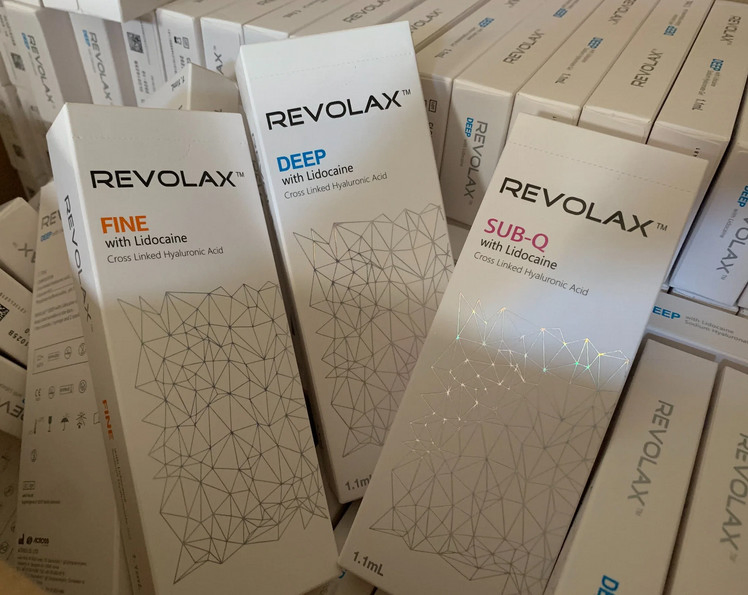 Best Revolax Deep Fine or Sub-Q Cross Linked Hyaluronic Acid Ha Dermal Filler for Nose Lip Body