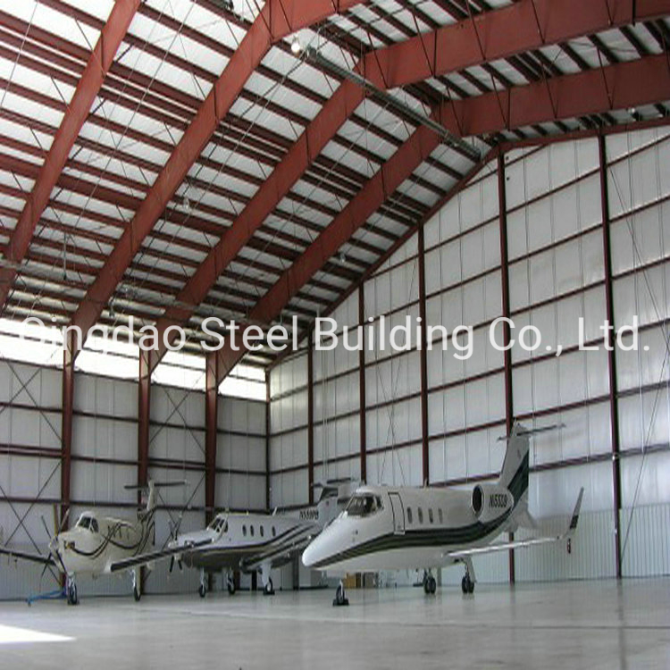 Good Quality Light Steel Structure Airplane Shed Building Steel Structure Airplane Hangar