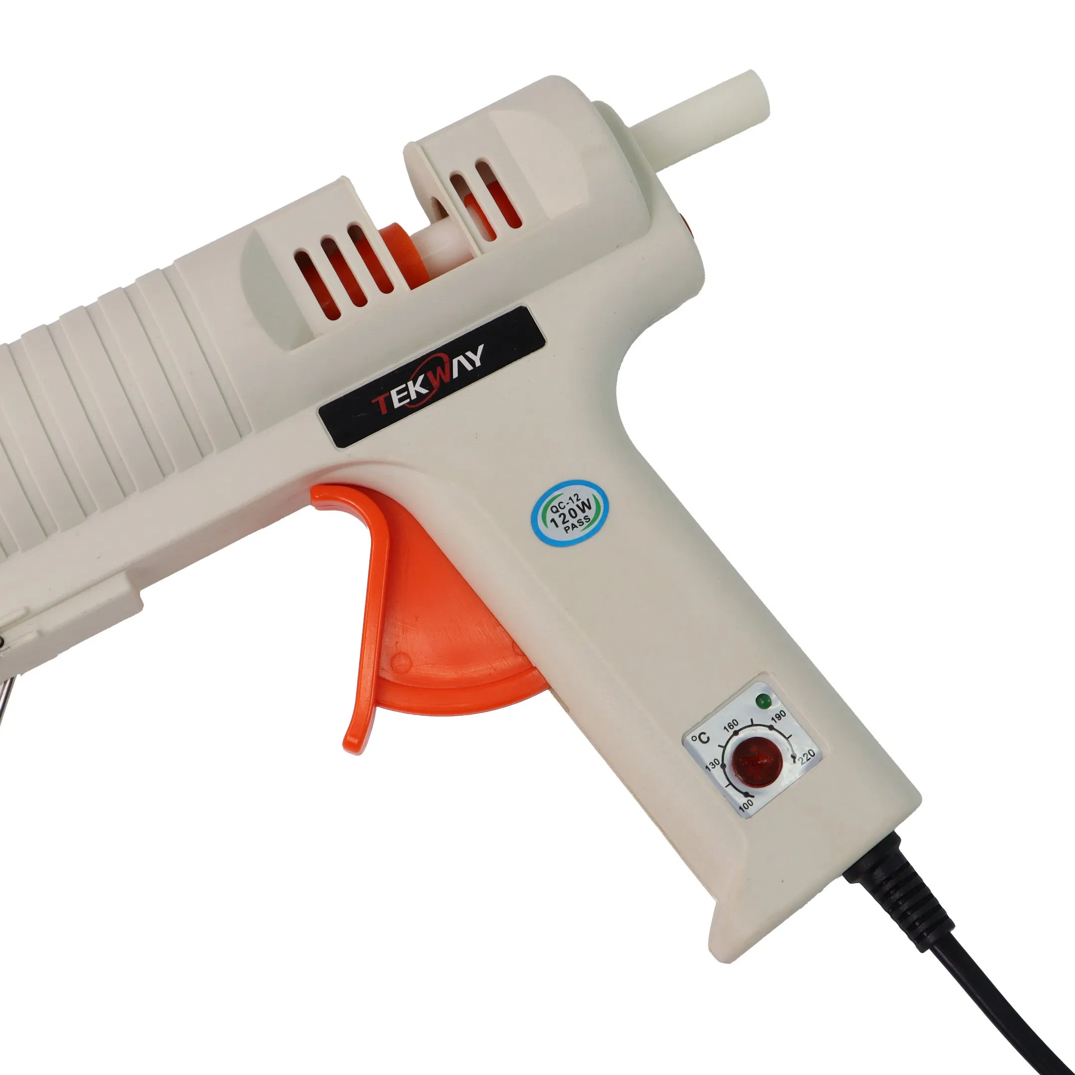 Термоклеевой пистолет CRECRA 100-150W с насадками