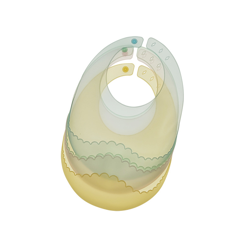 High Quality Custom Lightweight Waterproof Silicone Bib for Baby Products
