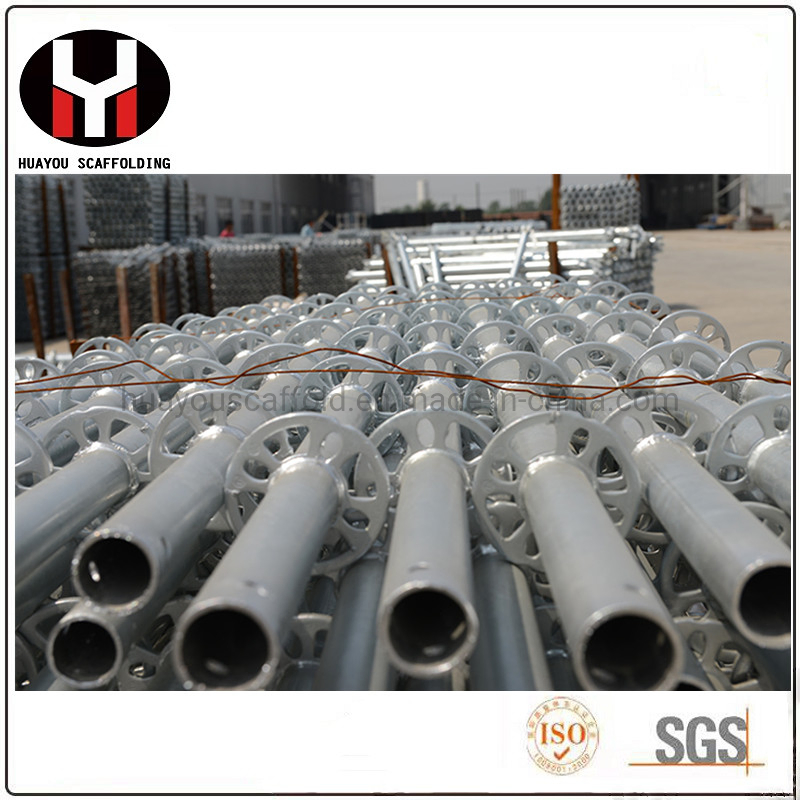 Construction Modular System Scaffolding HDG Ringlock with Staircase Platform