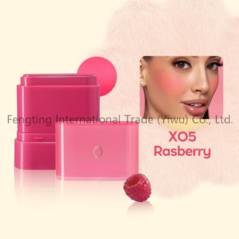 New Arrivals Custom Logo High Pigment Blush Stick Long Lasting Vegan Cosmetic Cream Smooth Silky Waterproof Makeup Blusher