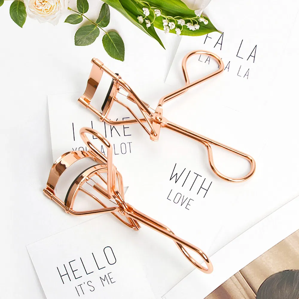 Gold Stainless Steel False Eyelash Curler Makeup Tool Lash Eyelashes Curler Eye Lash Tool