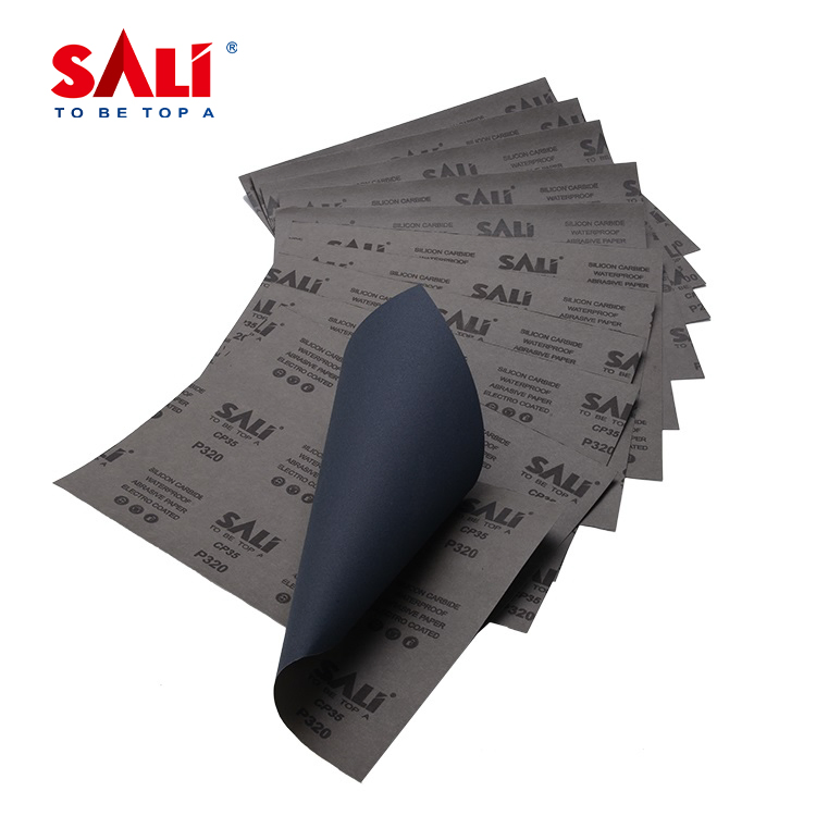 Sali Brand Silicon Carbide Sand Paper with Different Grits