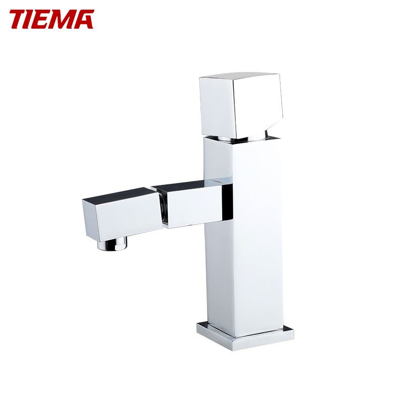 Смеситель для биде Tiema хром с латунным корпусом