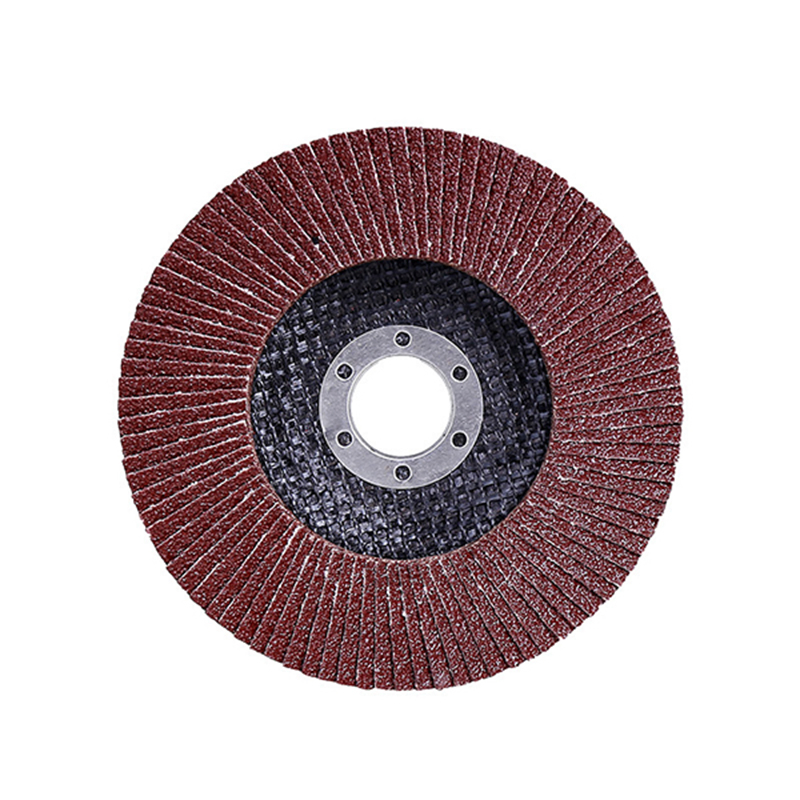 High Quality 125mm P120 Aluminium Oxide Flap Disc Abrasive Tools for Metal Polishing and Grinding Angle Grinder