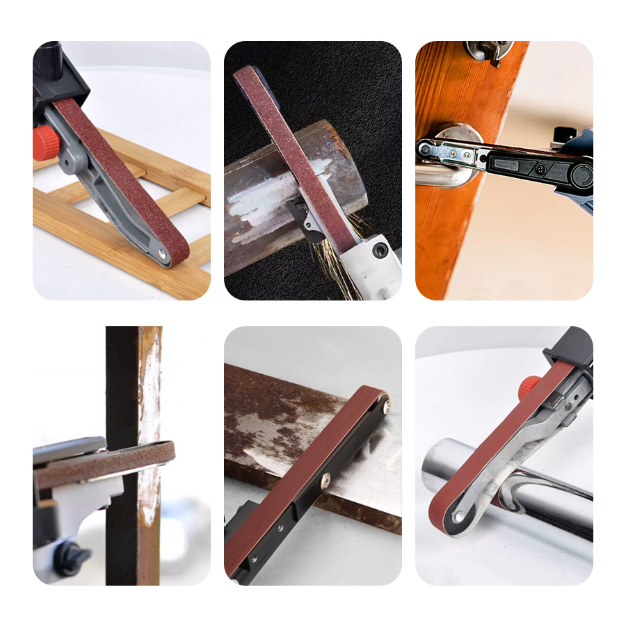 Абразивные ленты 10x330 мм для заточки ножей, 10 шт