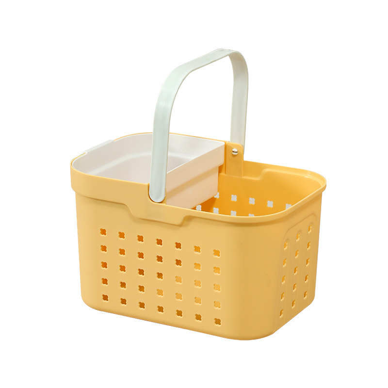 Living Room, Hand-Held Storage Draining Kitchen Fruit Laundry Basket