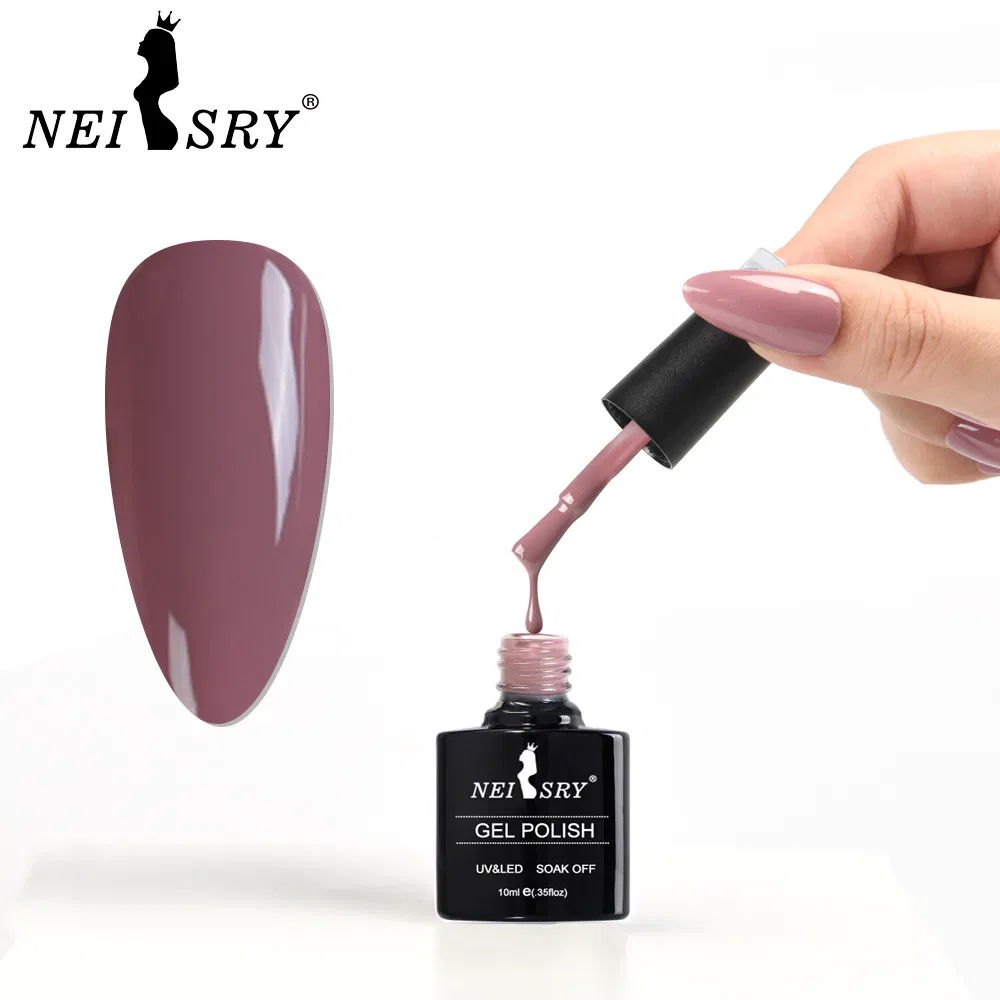 Neissry Nail Supplies Tpo Hema Free 36color Neon Gel Nail Polish Collection High Pigment Vegan Gel Polish Set OEM Private Label