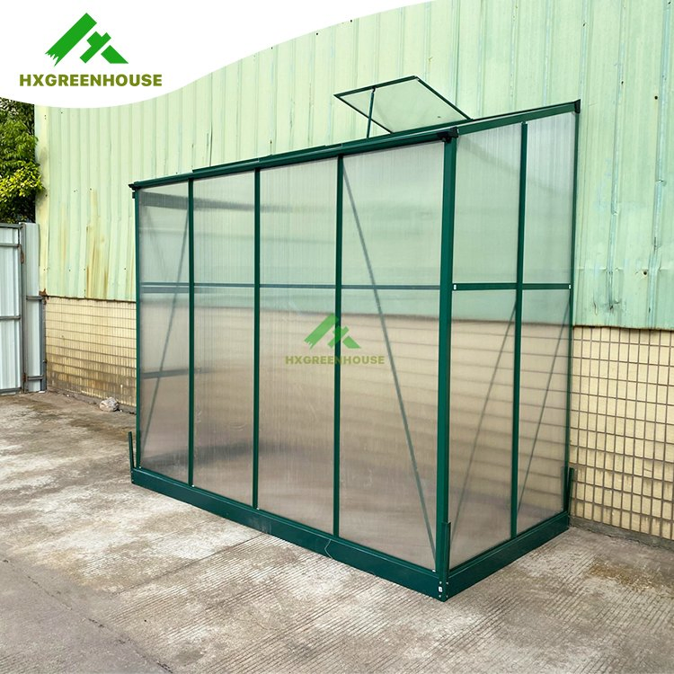 Cheap Price Alu Polycarbonate Greenhouse (HX65215G)