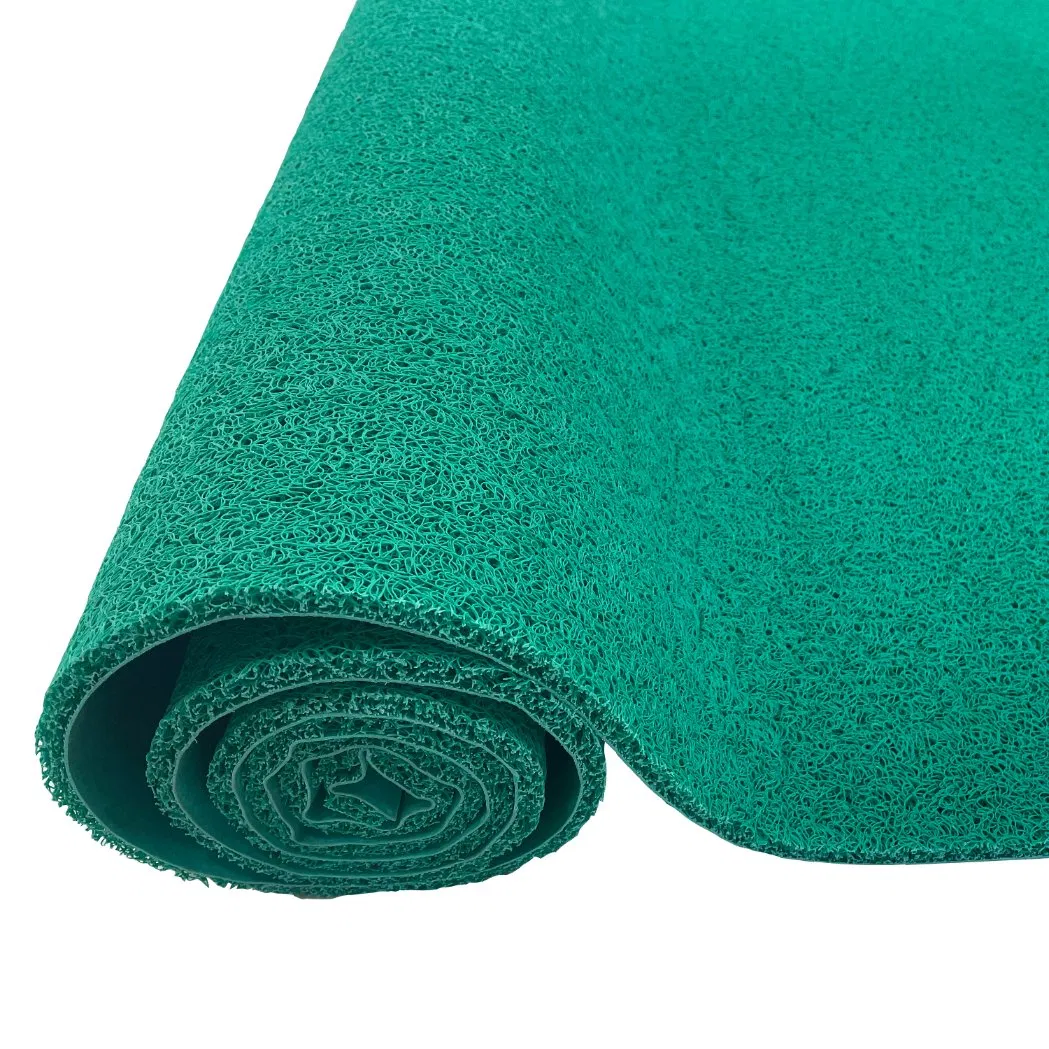 PVC Cushion Mat Front Door Mat, Entrance Durable PVC Material with Non Slip PVC Foam Backing Mat Outdoor for Home