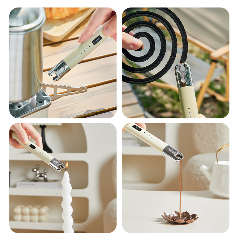 Environmentally Friendly Pulse Lighter USB Charging Windproof Lighter Torch