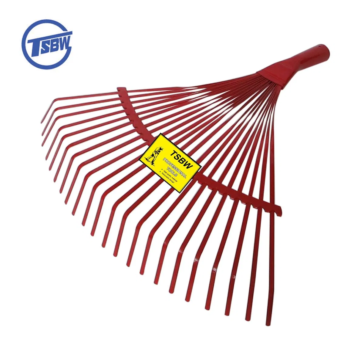 Agricultural Farming Garden Tools 22t Hand Lawn Leaf Grass Bow Steel Grabber Rake Head