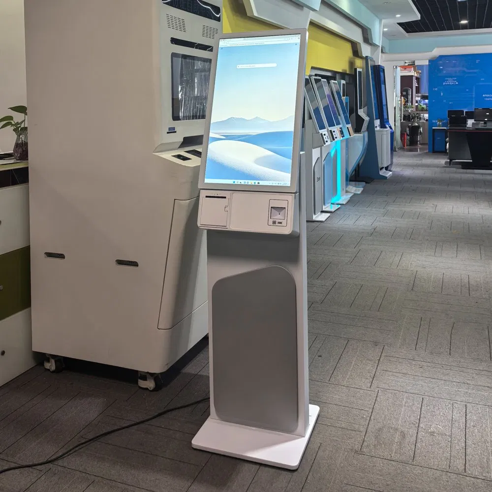 Factory Custom 27 Inch Android Information Checking Touch Screen Self-Service Kiosk
