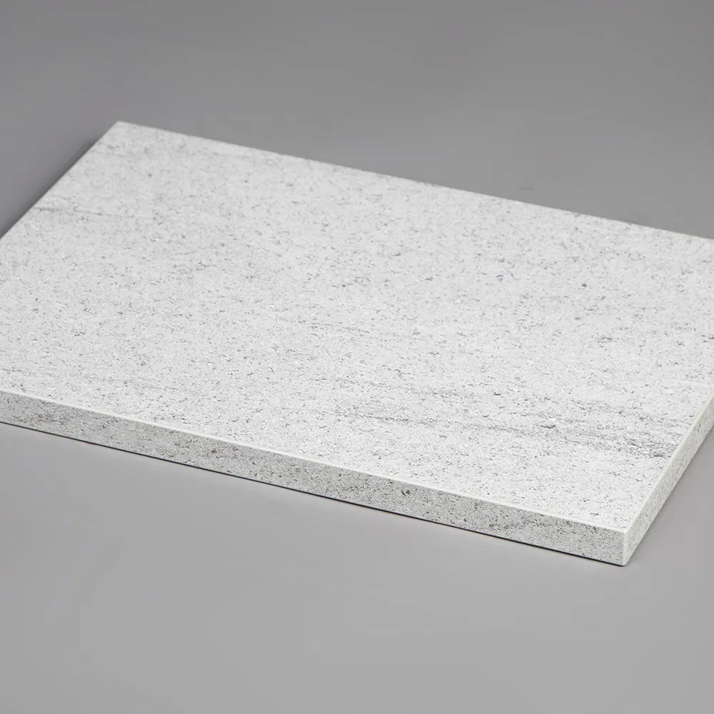 Kitchen Countertop Marble Color Soft Touch Surface Stone Look Melamine Faced Chipboard