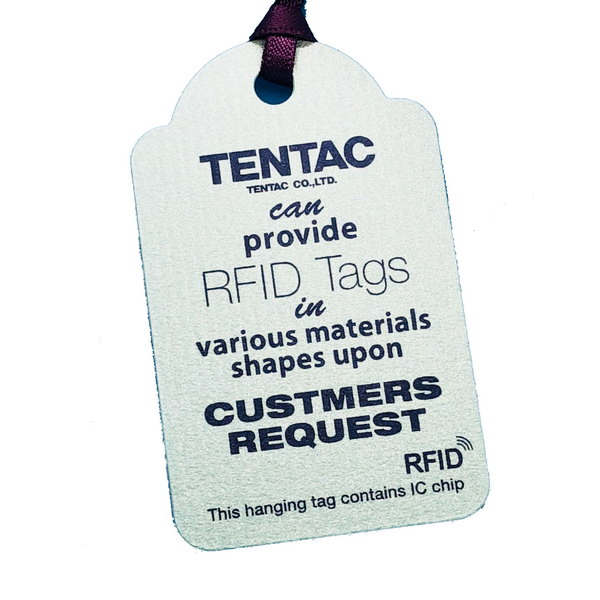 Clothing RFID UHF Hang Tag Price Tag for Garment Inventory Management