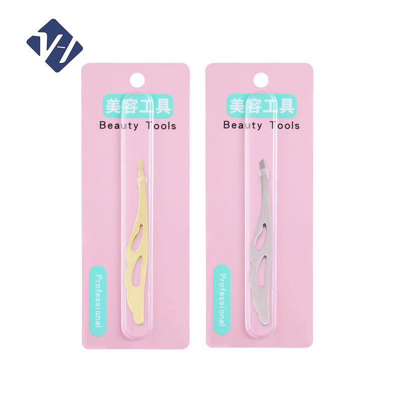 Custom Packaging Lash Tweezers Fiber Tip Eyelash Extensions Eyelash Accessories Tool