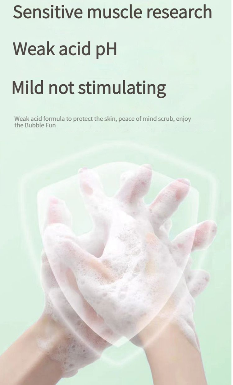 Eco Friendly Free Refill Foaming Hand Wash Liquid Soap for Daily Cleaning Use