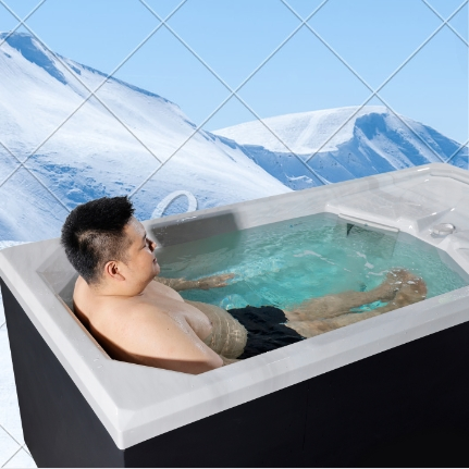 Акриловая ванна для ледяных ванн White Acrylic Ice Bath Chiller