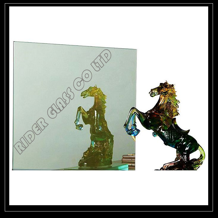 3-6mm Clear Soft Blue Coating Reflective Glass