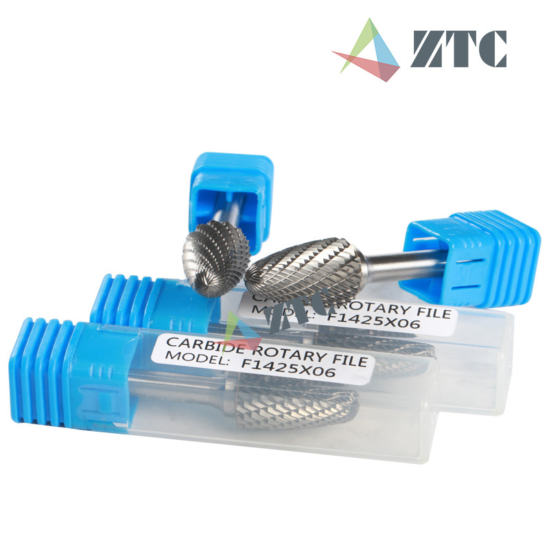 Double Cut Rotary Cutting Carbide Burrs Die Grinder Bits for Wood Working