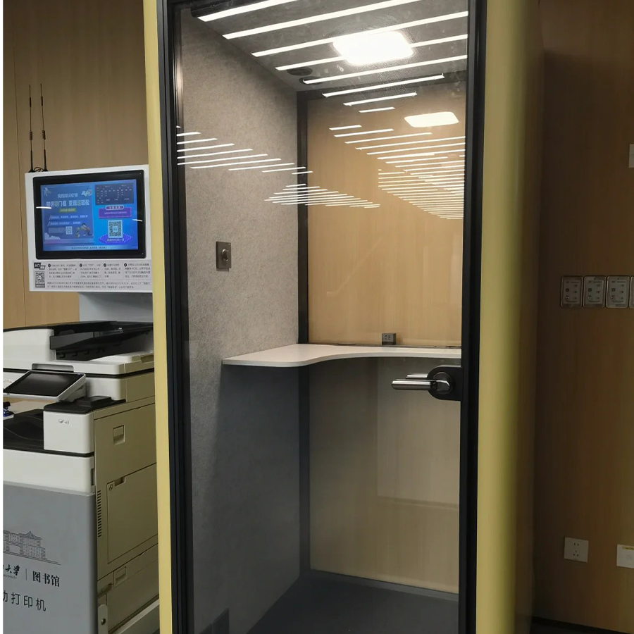 Partially Enclosed Ecological Soundproof Vocal Booth Sound Proof Garden Room