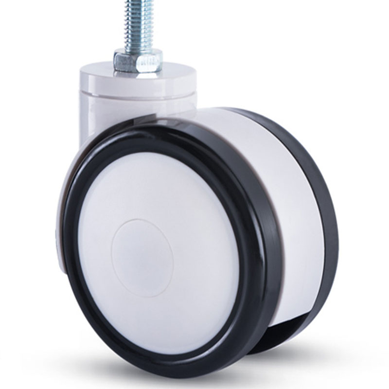 Multi Function Brake Plate Mount Medical Caster