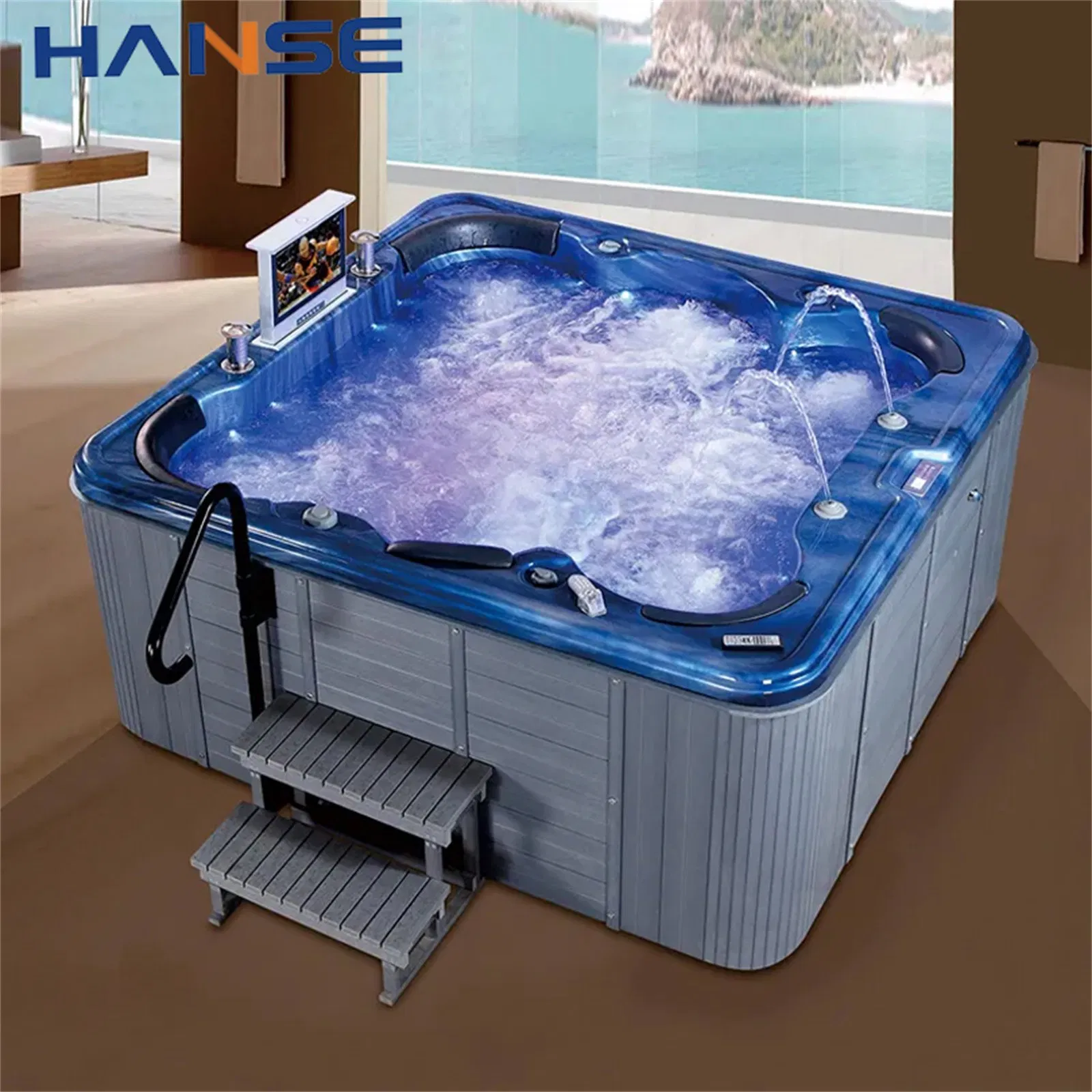 Гидромассажная ванна Balboa с системой управления и ТВ