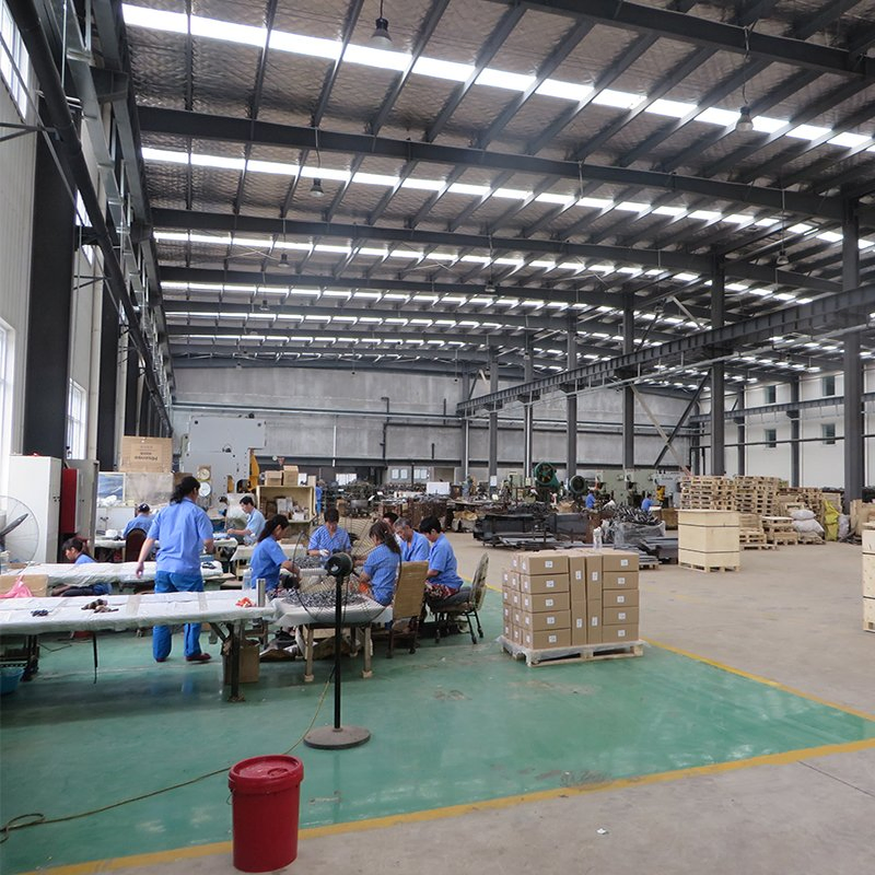 2 Sides Fixing Reinforced Blue White Zinc-Plated Heavy Duty Pipe Clamps Without Rubber