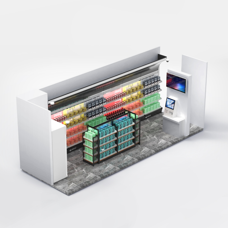 24 Hours Vending Machine for Snack with LCD Screen