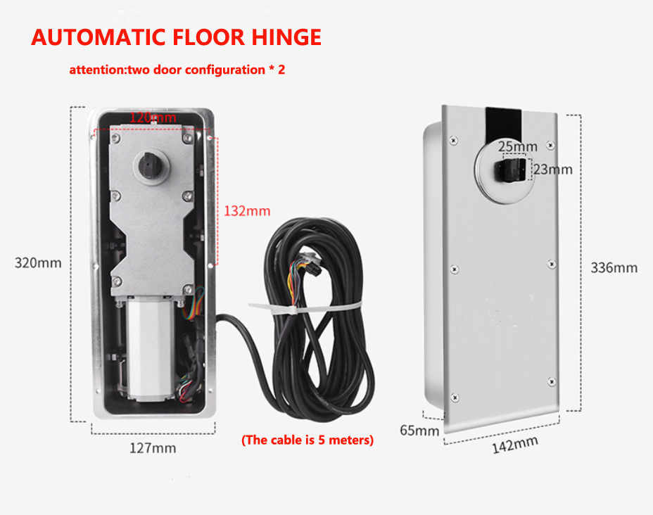 Underground Automatic Swing Door Operator Door Opener Closer