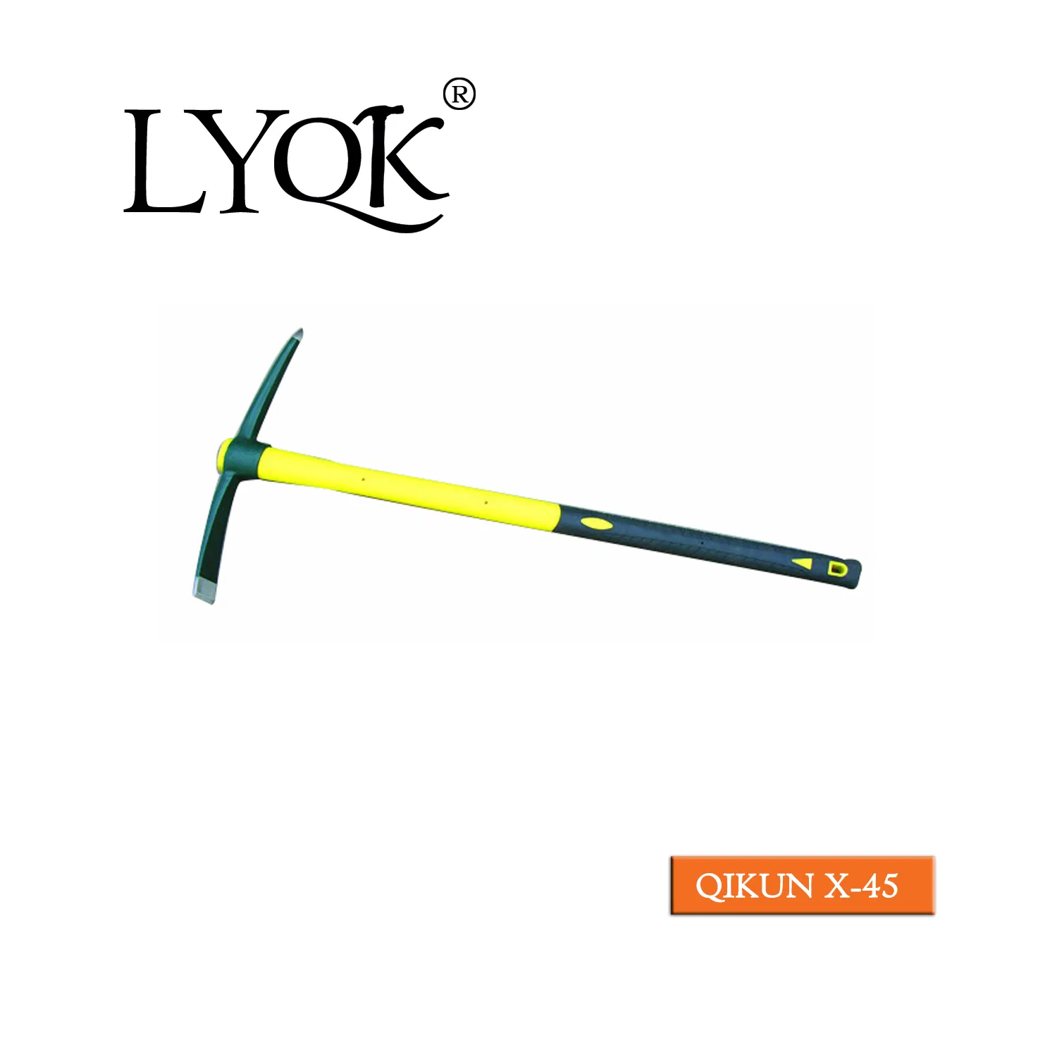 X-43 High Quality Rail Steel 65mn Agriculture Farm Garden Hardware Hand Tools Pick Head Mattock Pickaxe