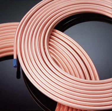 Custom Size 1/4" 3/8" 1/2" 3/4" Rolling Pancake Copper Tube Copper Pipe for Air Conditioner