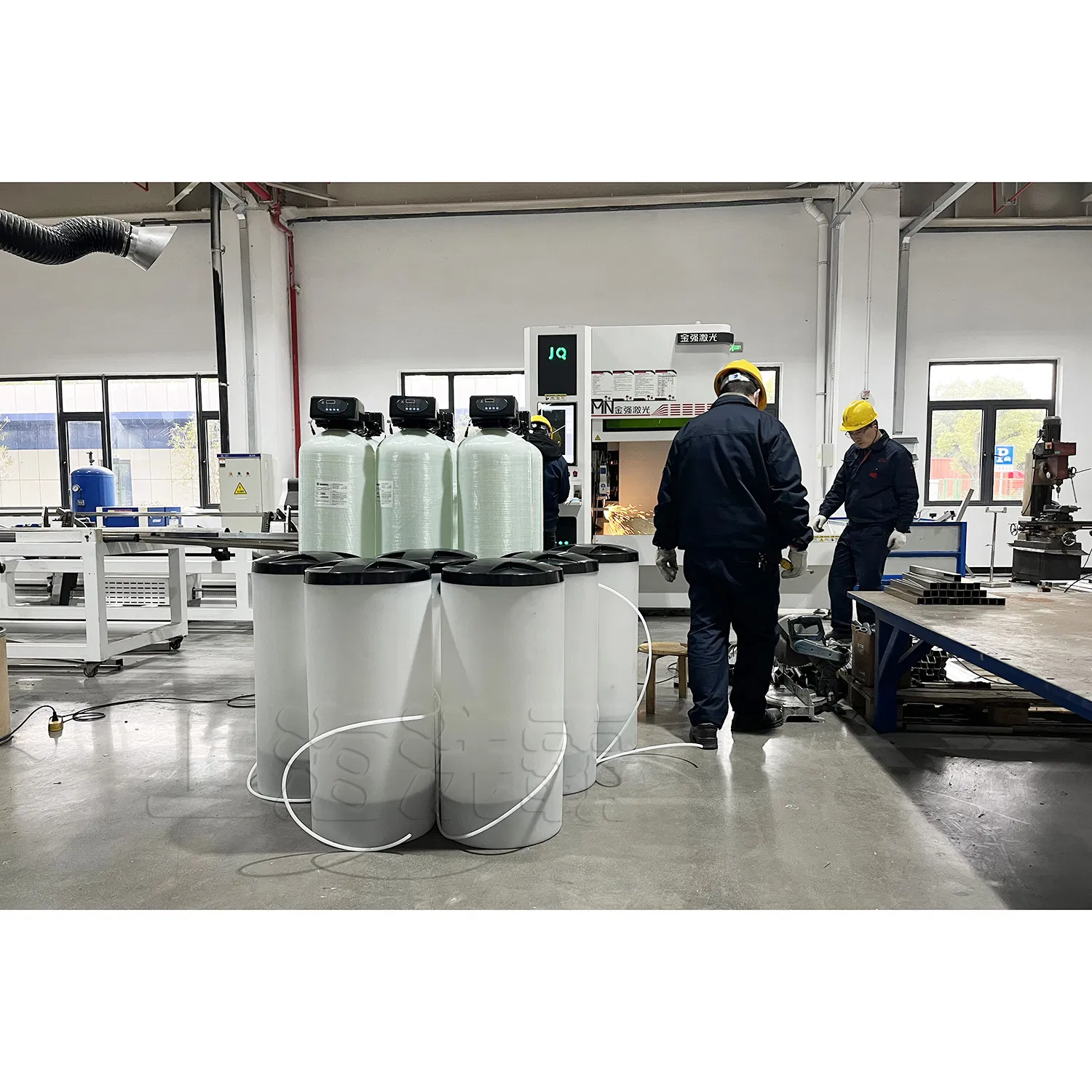 Intelligent Multi-Valve Automatic Softening Plant with Efficient Regeneration & IoT Water Monitoring