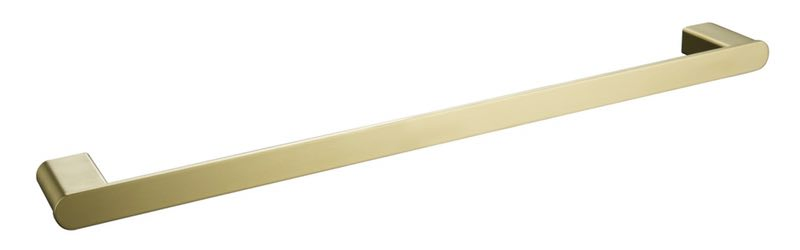 Настенный держатель для ёршика золотой круглый