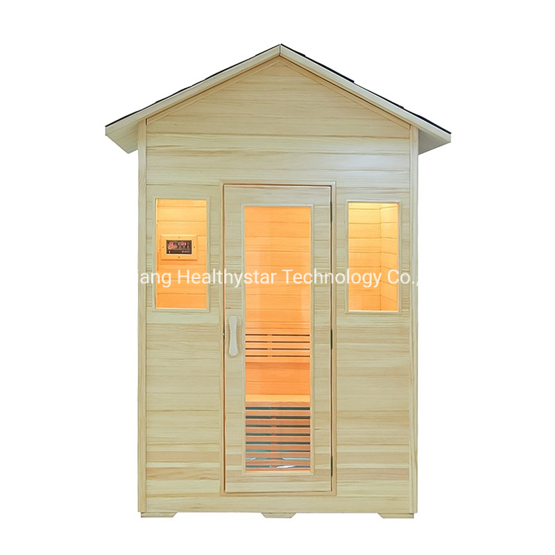 Canadian Hemlock Wood Outdoor Traditional Steam Sauna