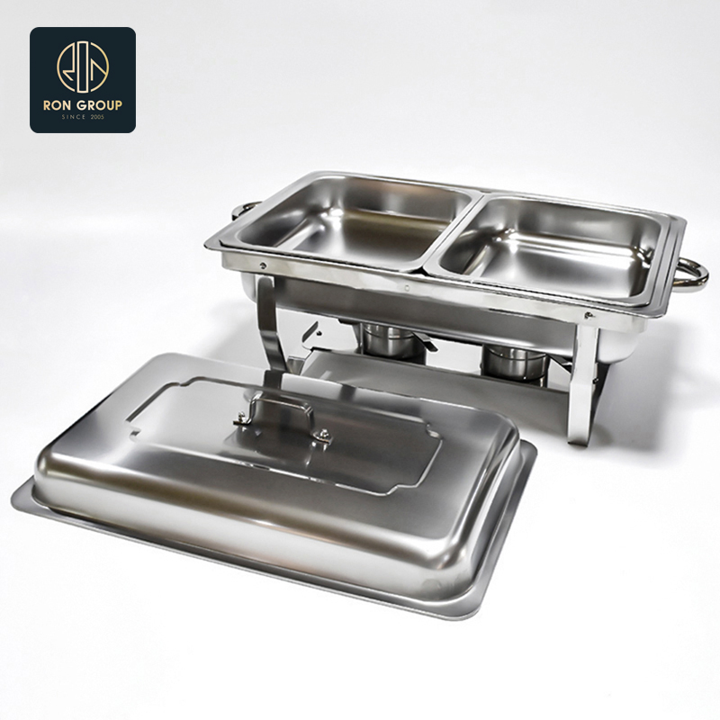 Export Quality Stainless Steel Buffet Stove for Catering Events