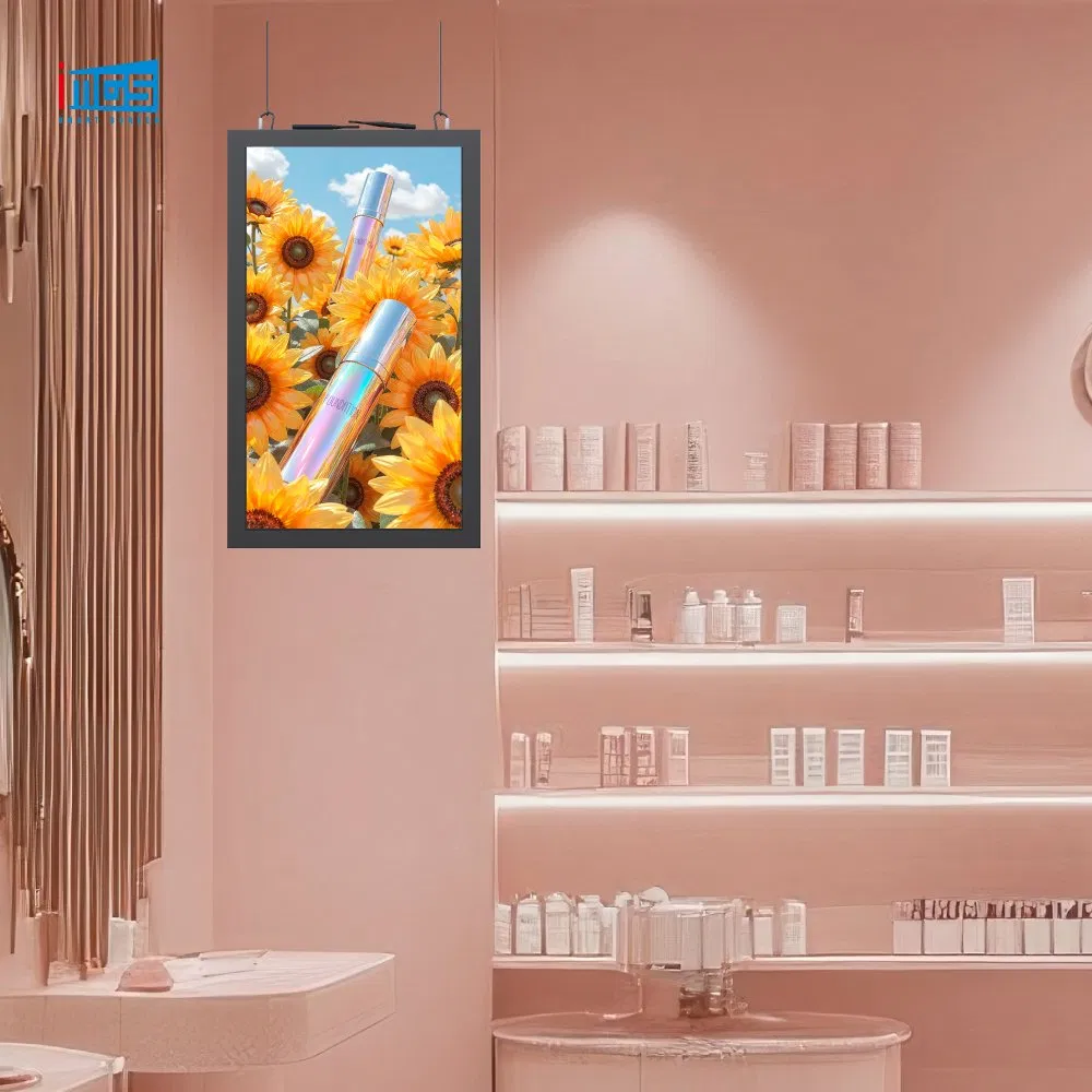 Двусторонний LCD-дисплей 43 дюйма, 750 нит