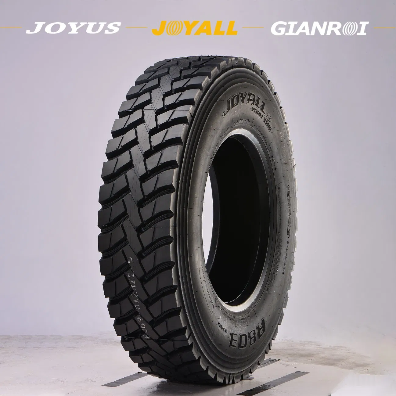 Premium Heavy-Duty JOYALL 12R22.5 A803 Truck Tire