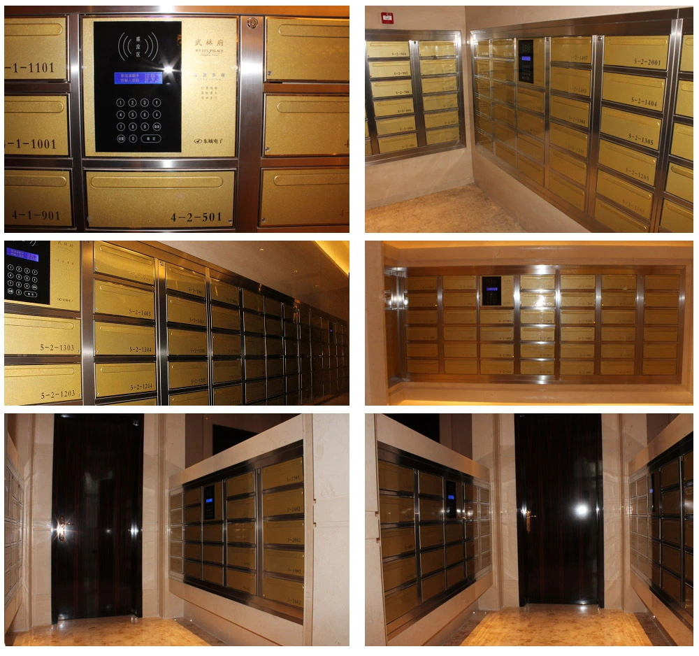 Secure and Durable Outdoor Mailbox Locker System for Communities