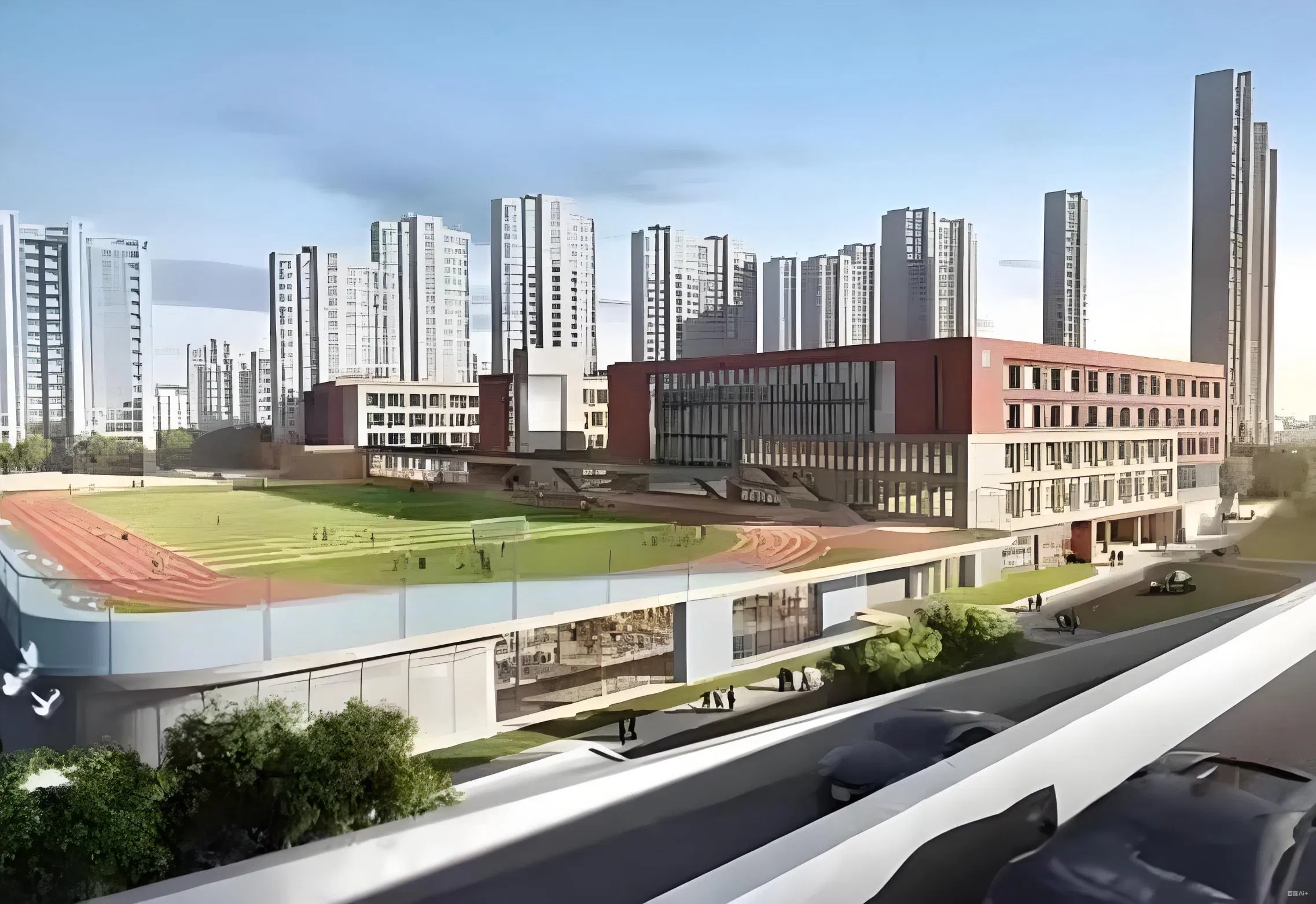 Premium H-Shaped Steel Components for Prefabricated Teaching Buildings