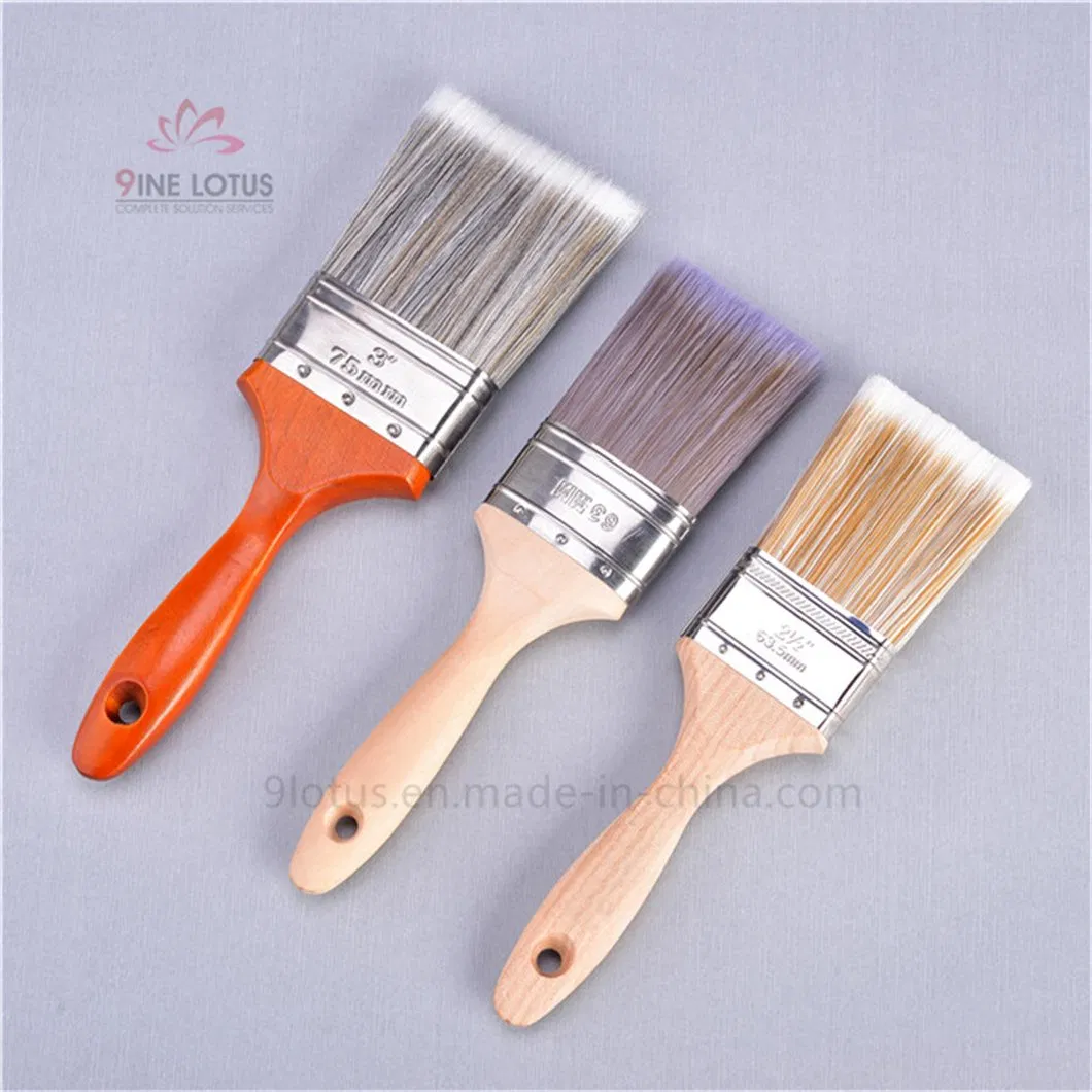 Chip Paint Brush Detail Wall Professional White Natural Utility Painting Brush