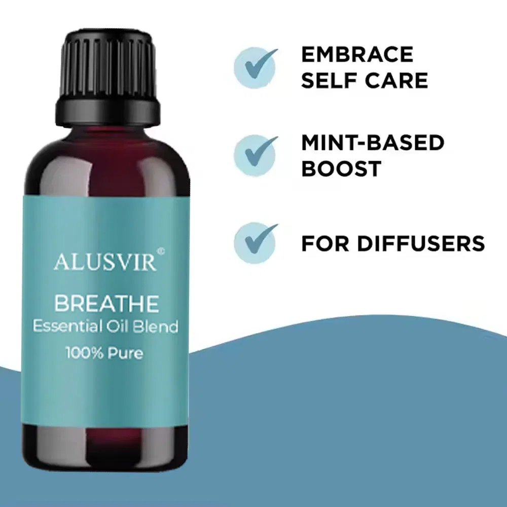 Natural Essential Oil Blend for Smooth Ease Breathing Good Sleep Relaxing