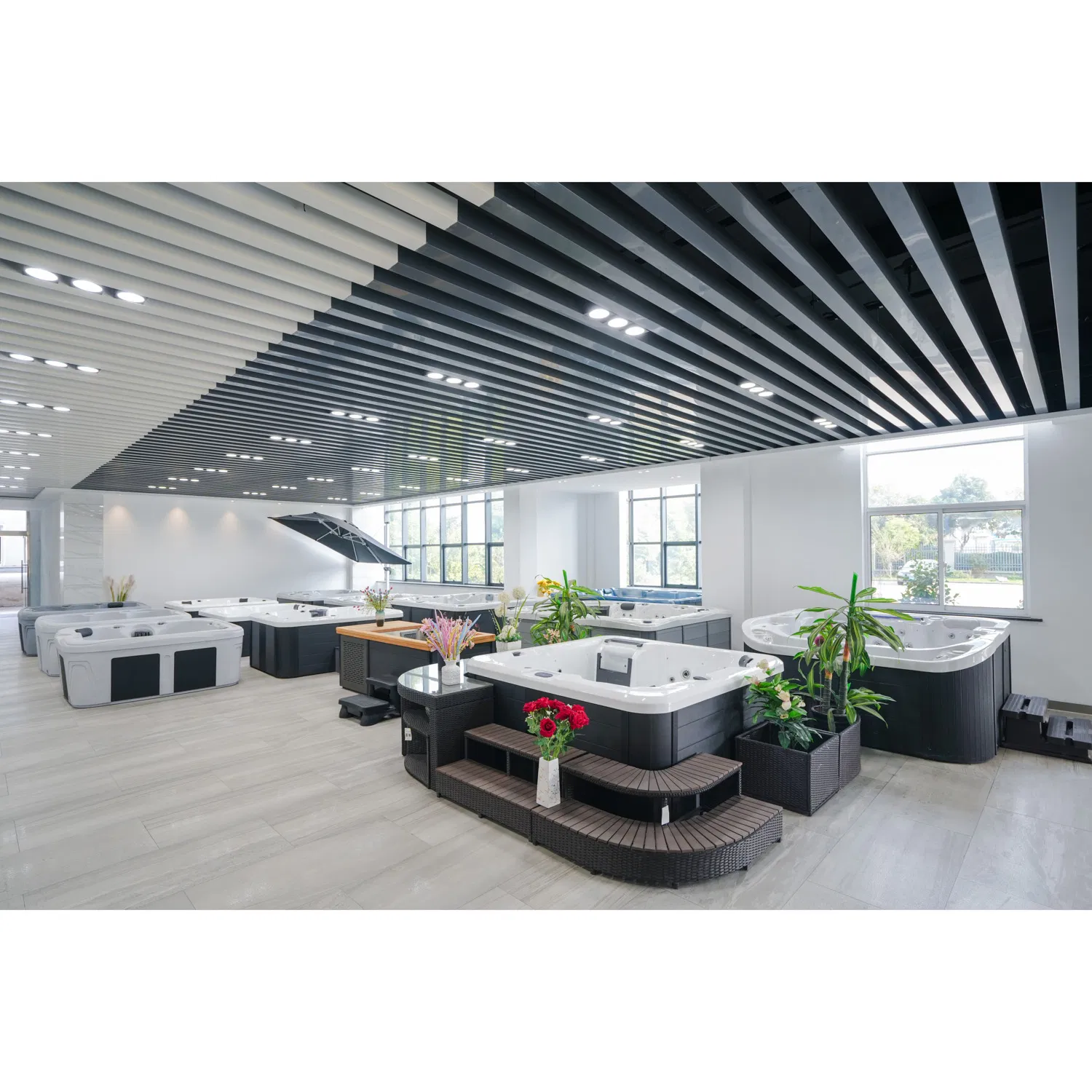 Гидромассажная ванна SPA на 3 персоны с системой Balboa