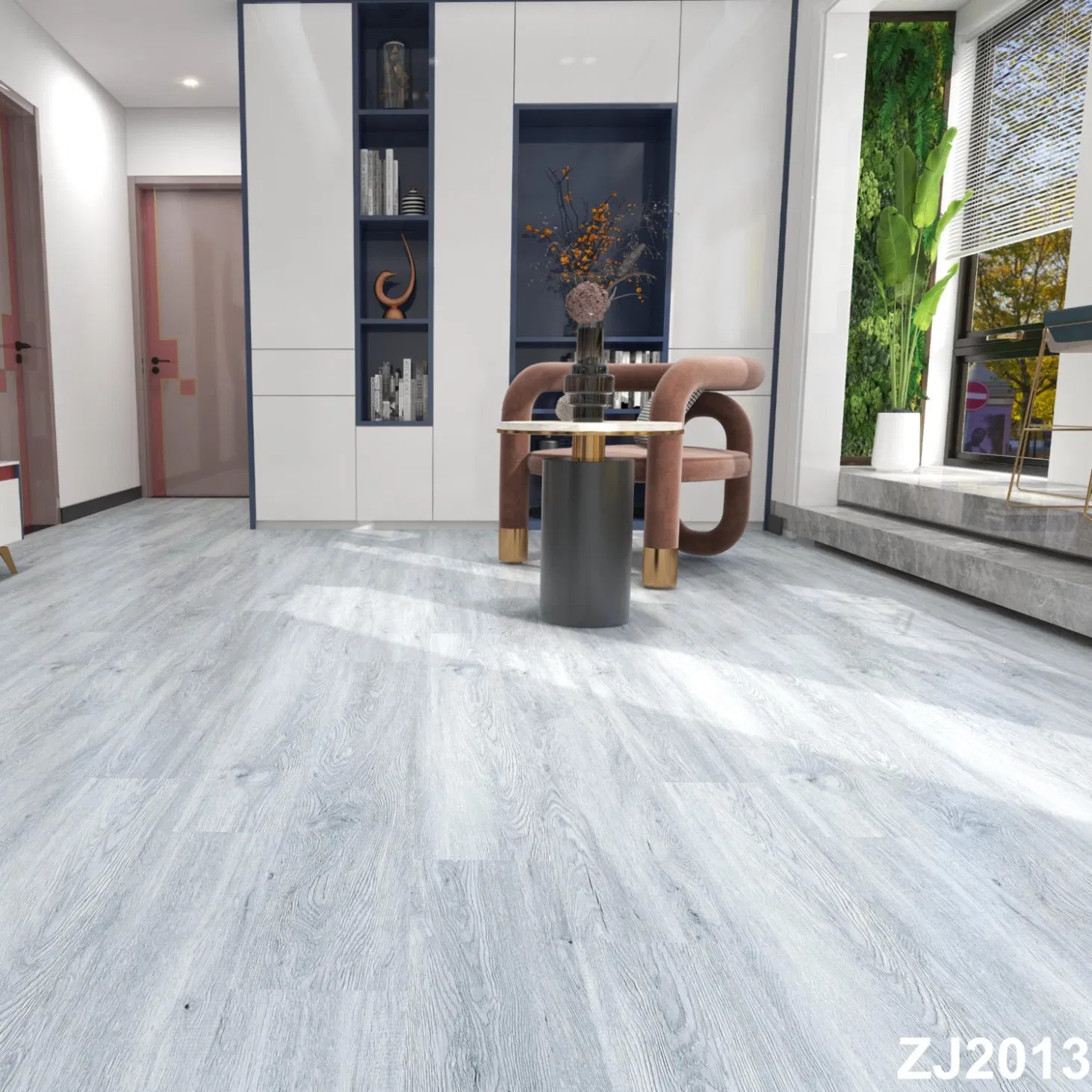 SPC-плитка влагостойкая звукоизоляционная