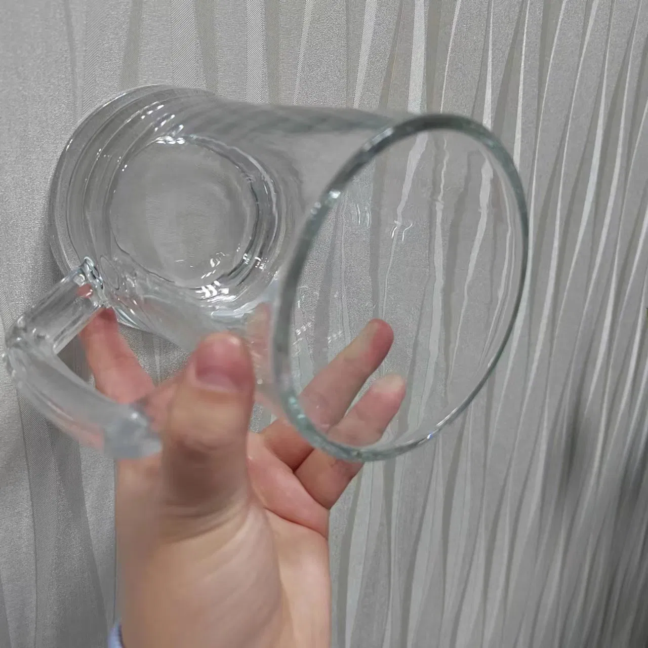 Custom Logo 22oz Beer Drinking Glassware Cup Clear Ms Rhong Beer Glasses