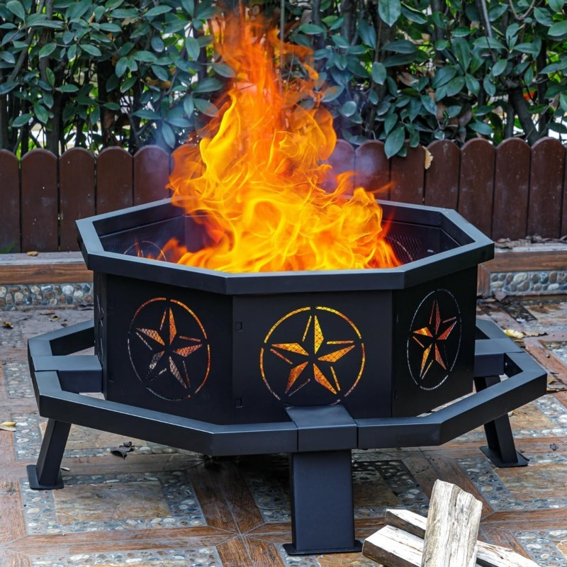 Great Quality Stable Eco-Friendly Metal Burning Outdoor Furniture Patio Heaters Fire Pit